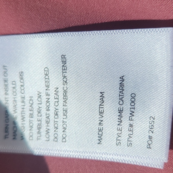 Figs Pink V-Neck Scrub Top - Picture 5 of 5